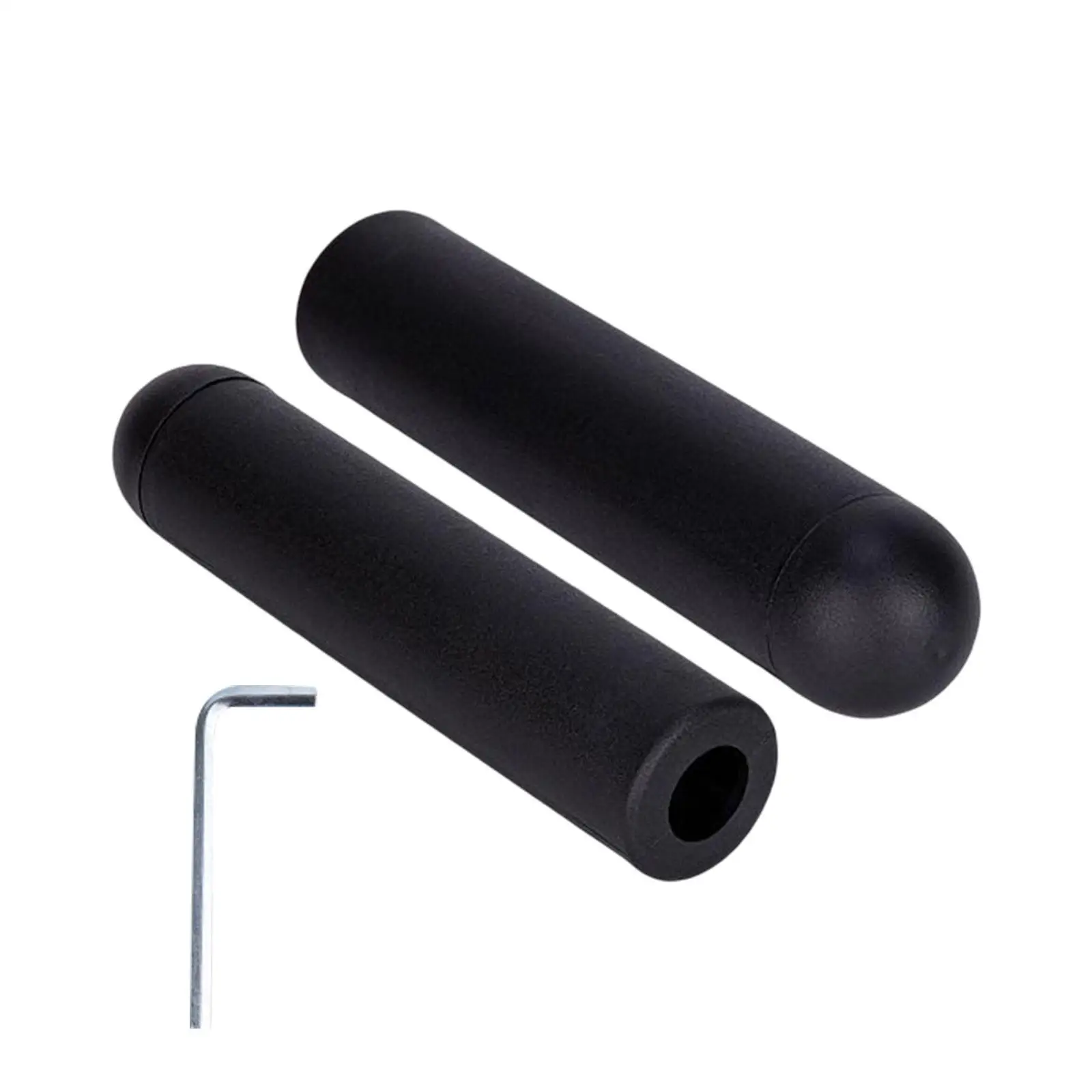 2x Barbell Sleeve with Wrench Variable Diameter Sleeve Weight Posts for Gym