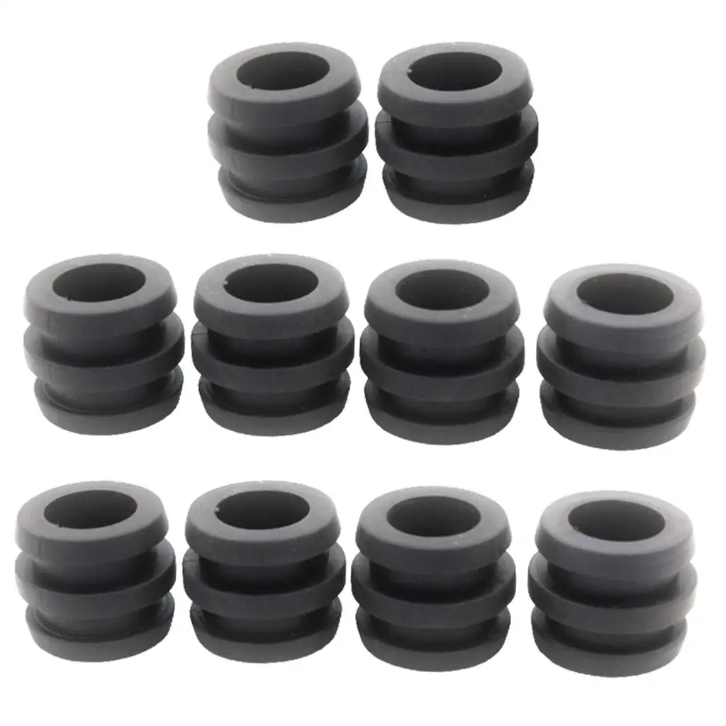 10 Pieces 16mm Foosball Table Rod Bumper Buffer for Table Soccer