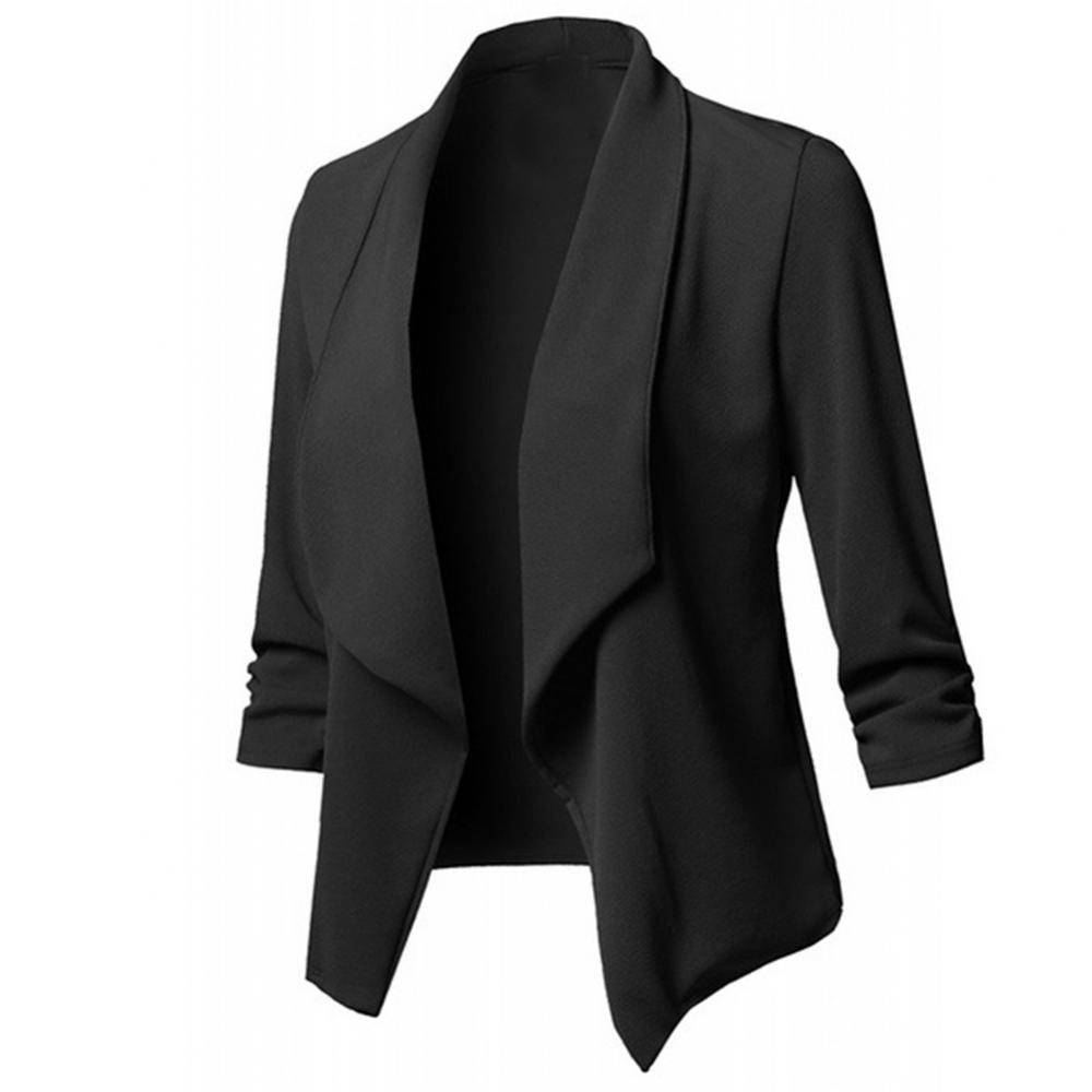 Title 5, Women Thin Blazers Cardigan Coat 2023 Long Slee...