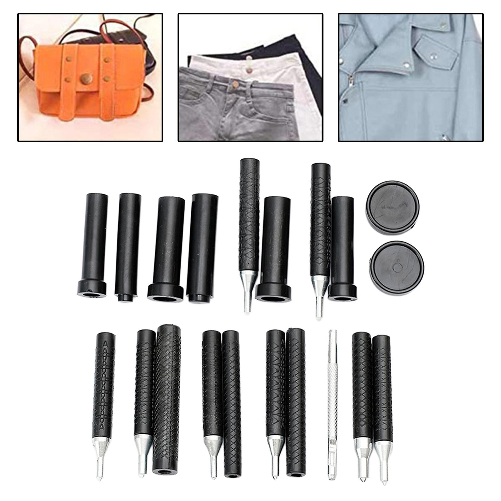 Heavy Duty Leather Puch Tool Snap Rivet Fastener Button Punch