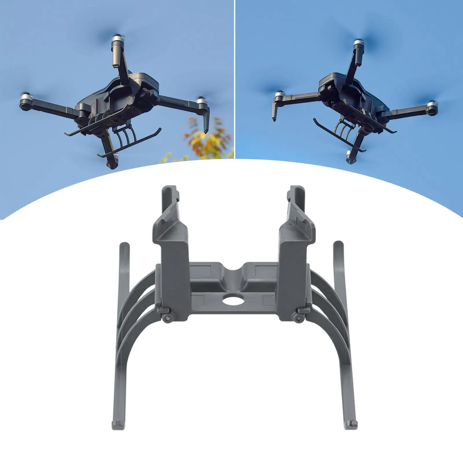 Drone Folding Height Extension Landing Feet Gimbal Protector for SG906Max, Light Weight 26.1G Net Weight Durable Accessories