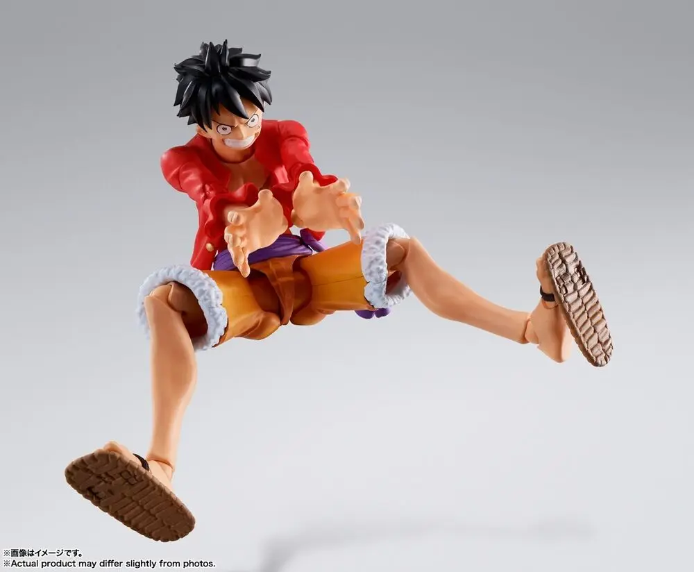 In Stock Bandai S.H.Figuarts Monkey D. Luffy Invasion of Onigashima SHF Action Figure Collectible Toy Gift