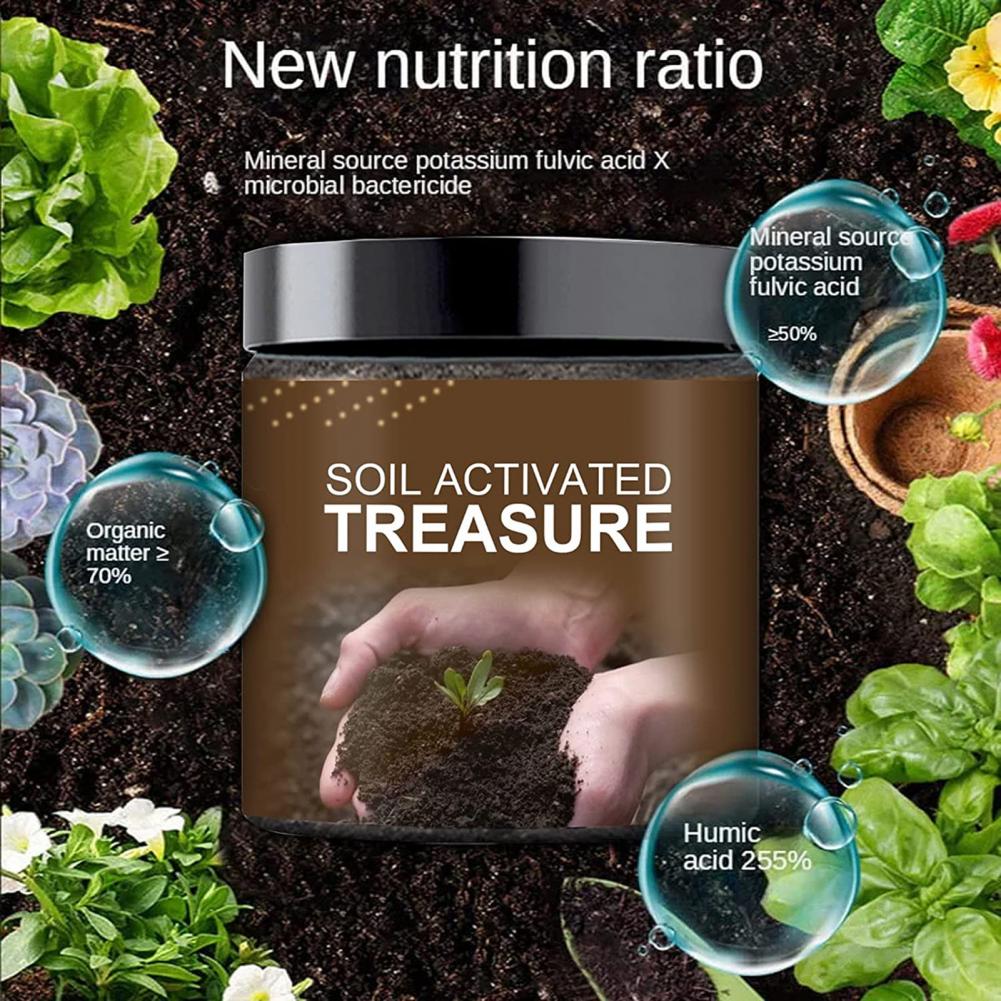 Description Picture 3 of itemSoil Activated Treasure 100g/ 200g Activated Baosong Soil Essence Flower Fertilizer Mineral Source Soil Activator