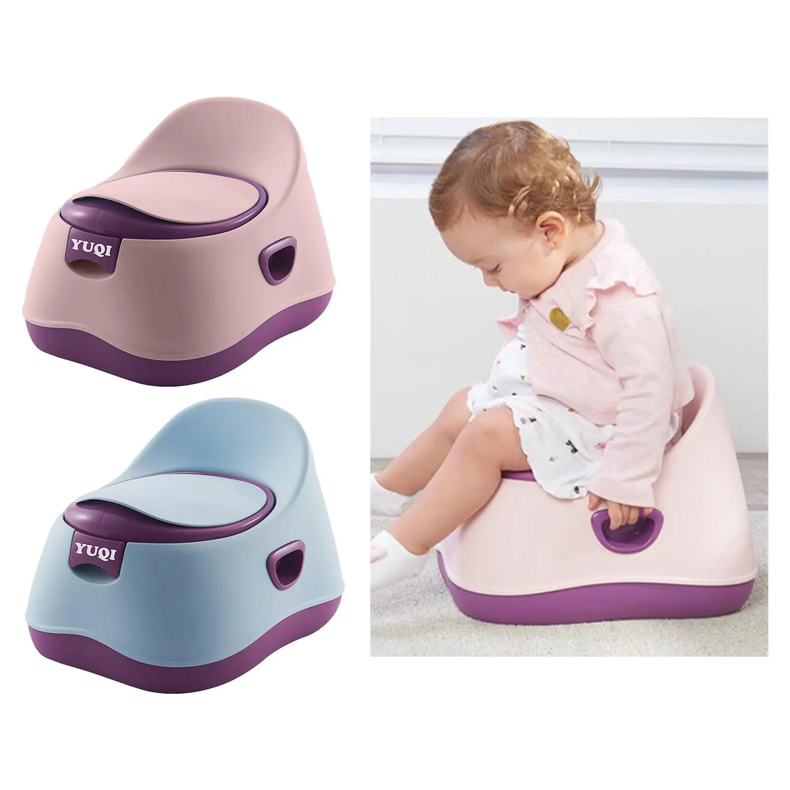 Chair Potty Seat Comfortable Seat Removable Container for Toddler Kids