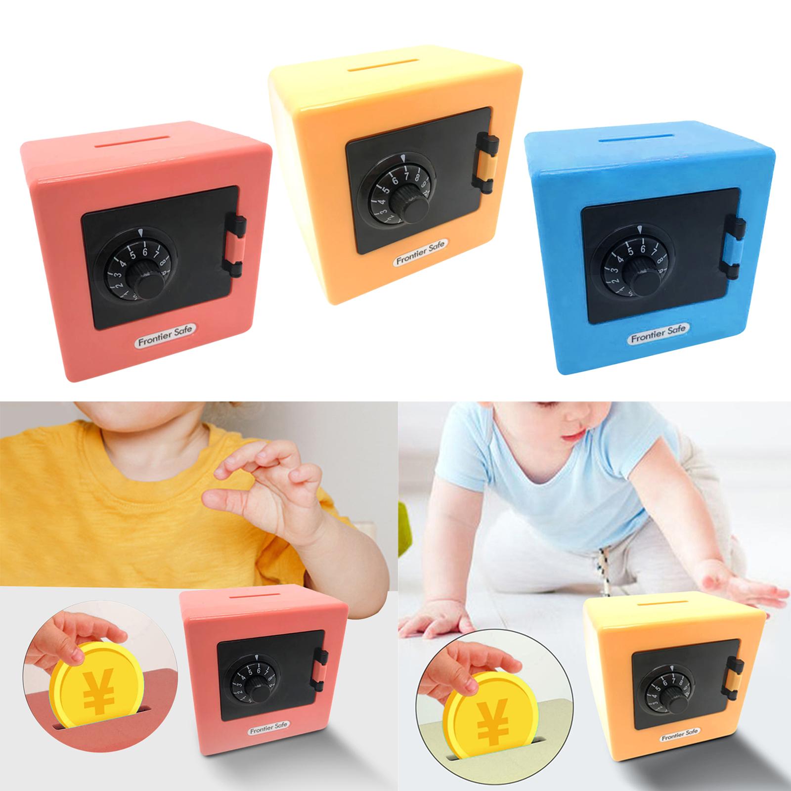 Piggy Bank Safe Box Money Coin Saving Storage Box Gift Coin Bank Money Boxes for Baby Toddlers Children Boys Girls Kids