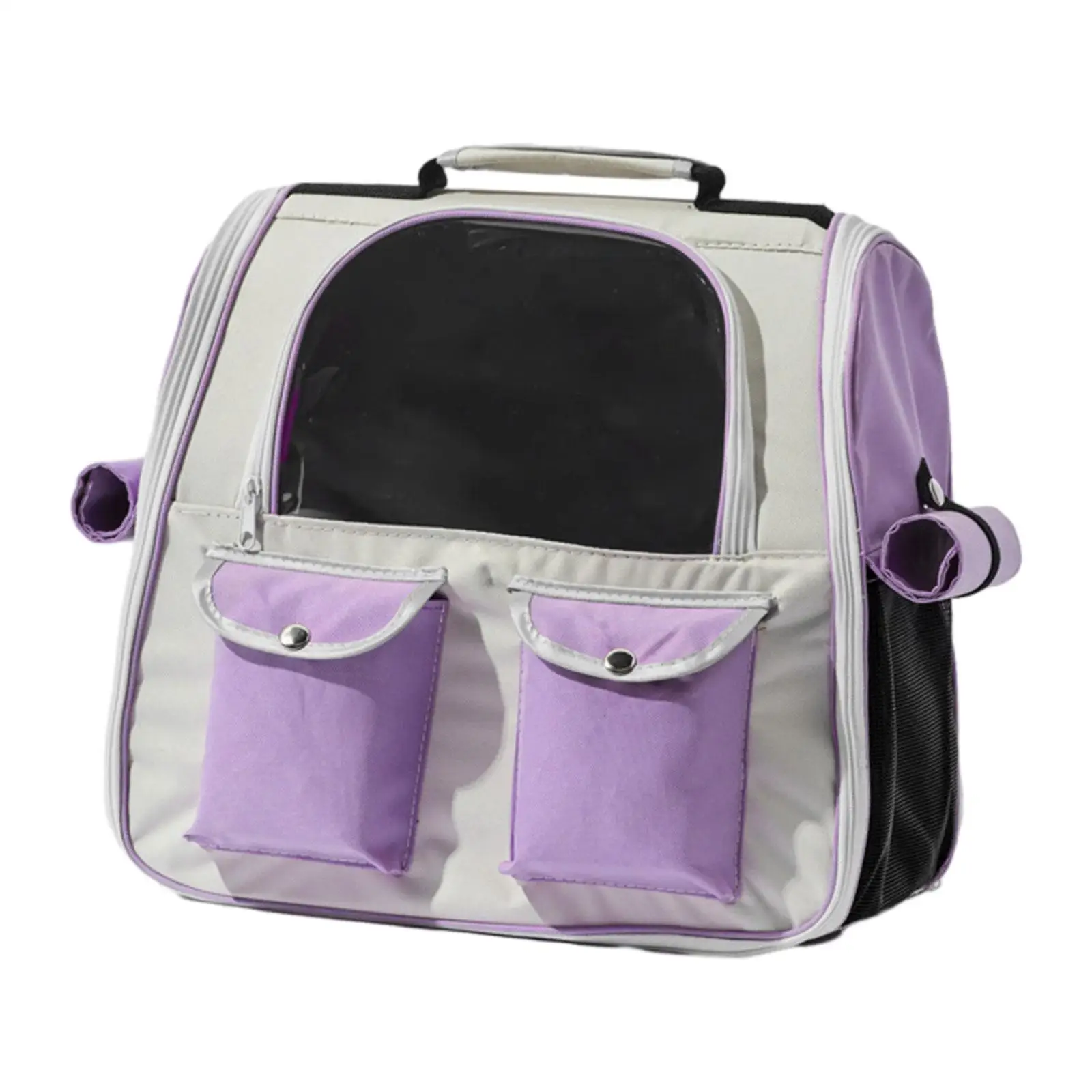 Pet Cat Carrier Backpack Pet Travel Backpack Adjustable Shoulder Strap Dog Cat