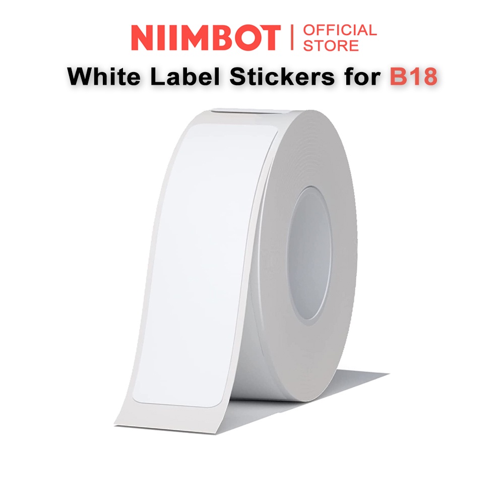 niimbot para b18, papel resistente a riscos anti-óleo impermeável