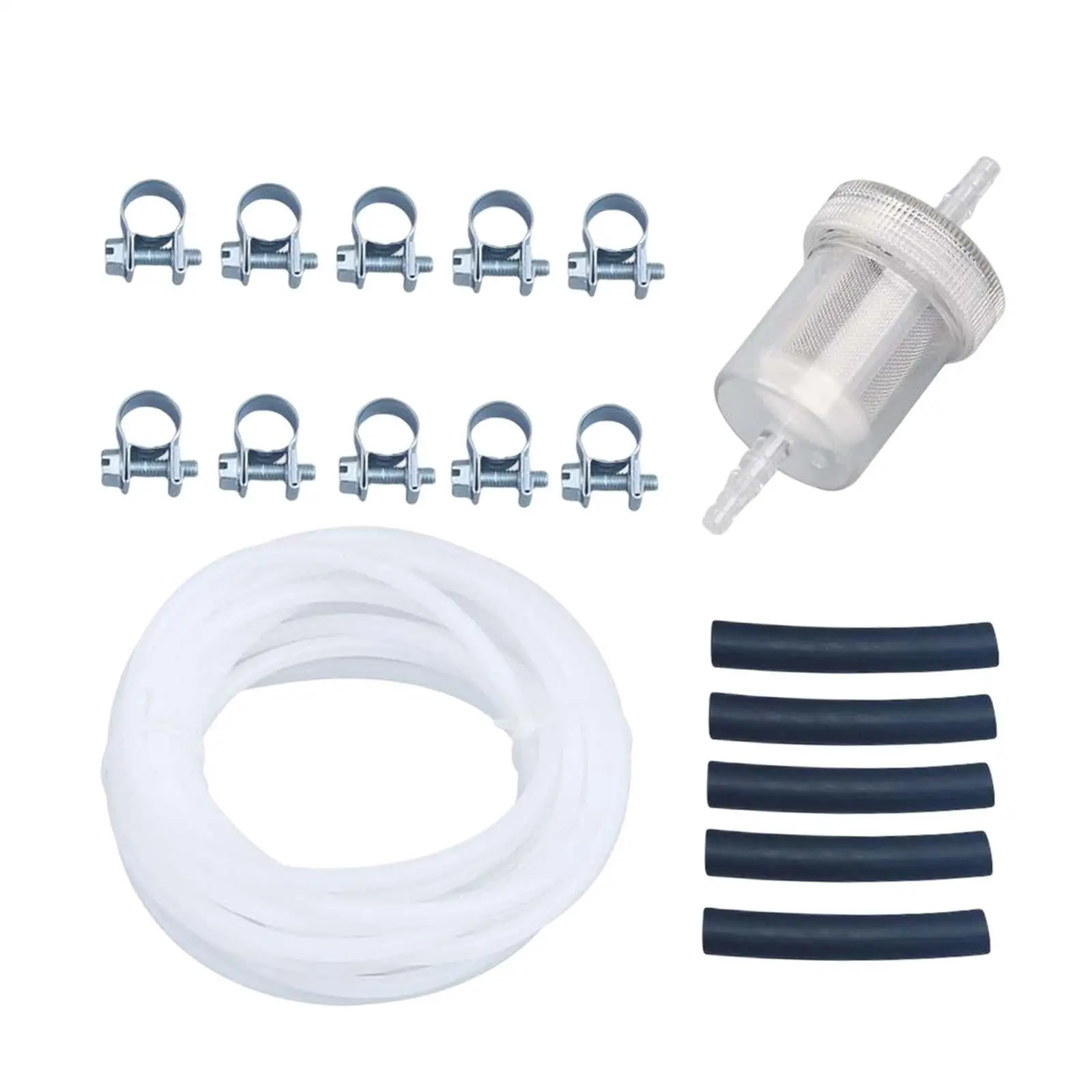 Fuel Pipe Line Hose Clip Kit for Heater Tank Professional