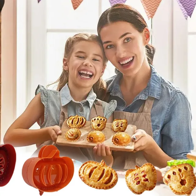 Rectangle Baking Pan Deep Autumn Handmade Pie Mini Pie Molds Dough Press  Tool Halloween Pocket Pie With Baking Gadgets for Kids - AliExpress