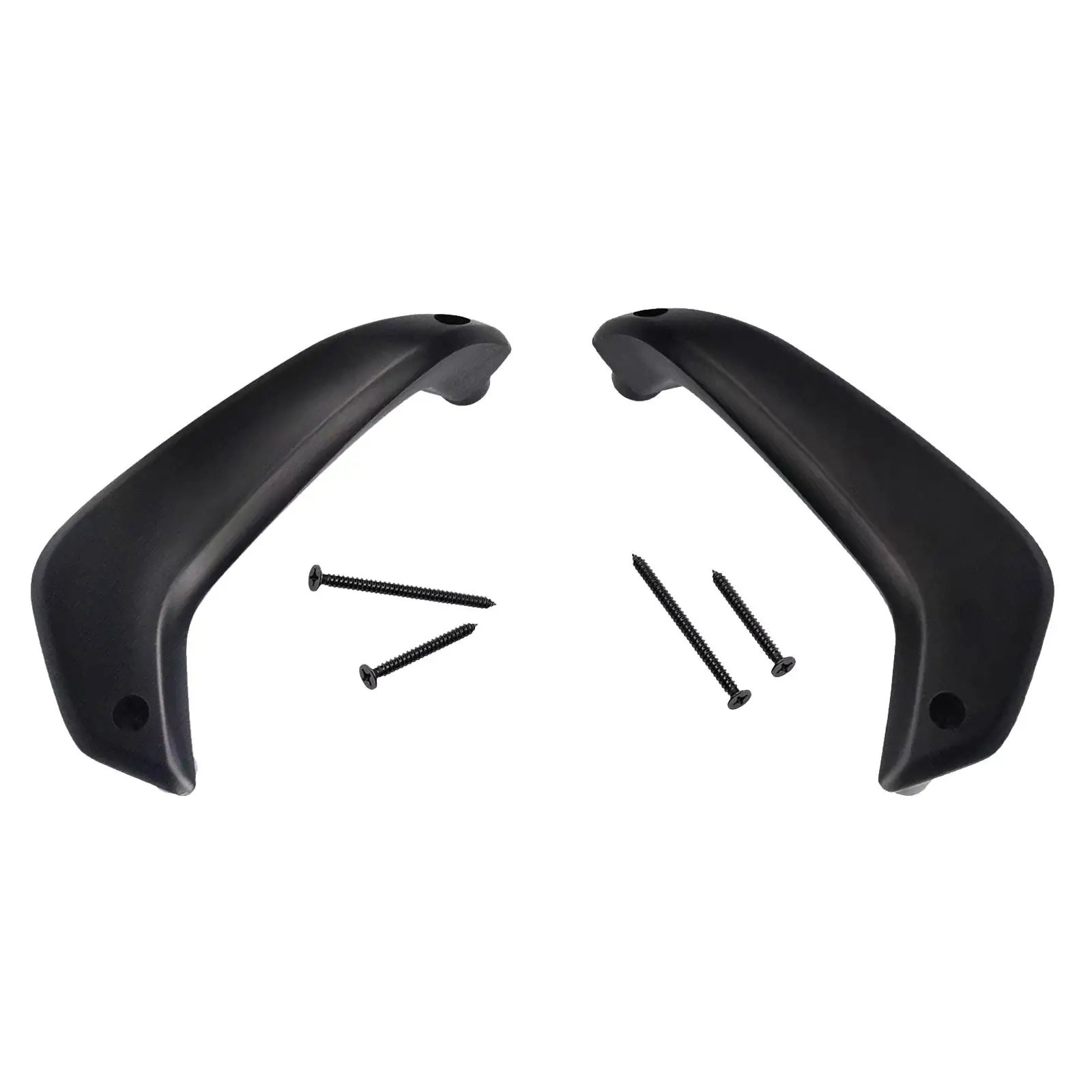 Inside Door Handle Replacement Parts with 2 Screws ,Easy to Install, Vehicle Parts for Fiesta Black
