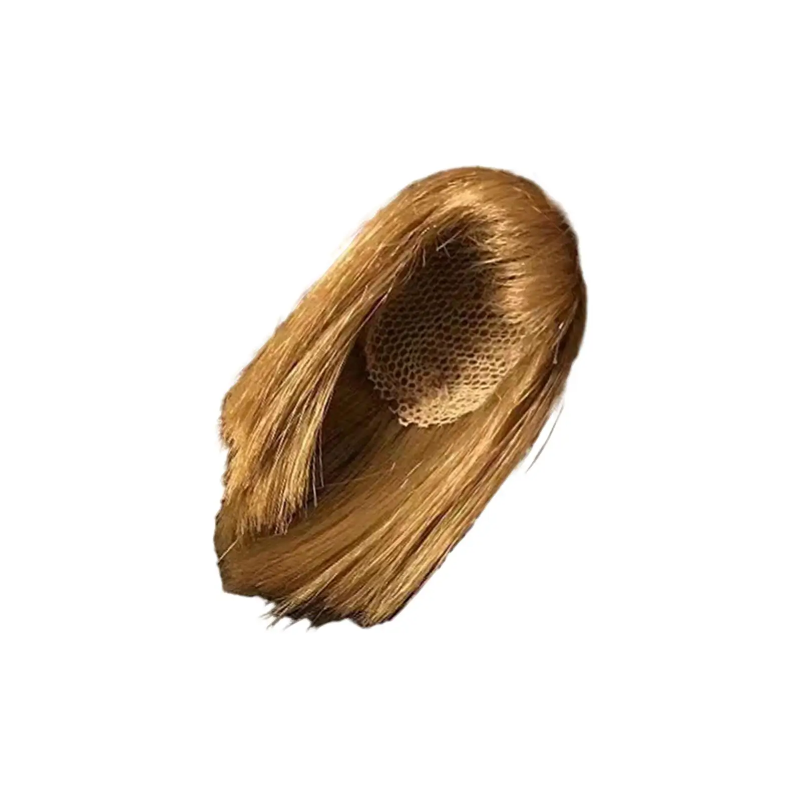 1:6 Scale Female Blonde Hair Smooth (18cm Length) Fashion Salon Durable for 12inch Action Figure DIY Making Accessory