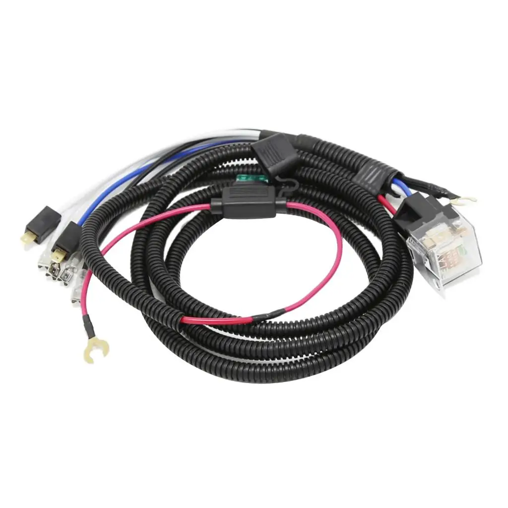 Car Relay Set Wiring Harness  Accessories Wiring Set