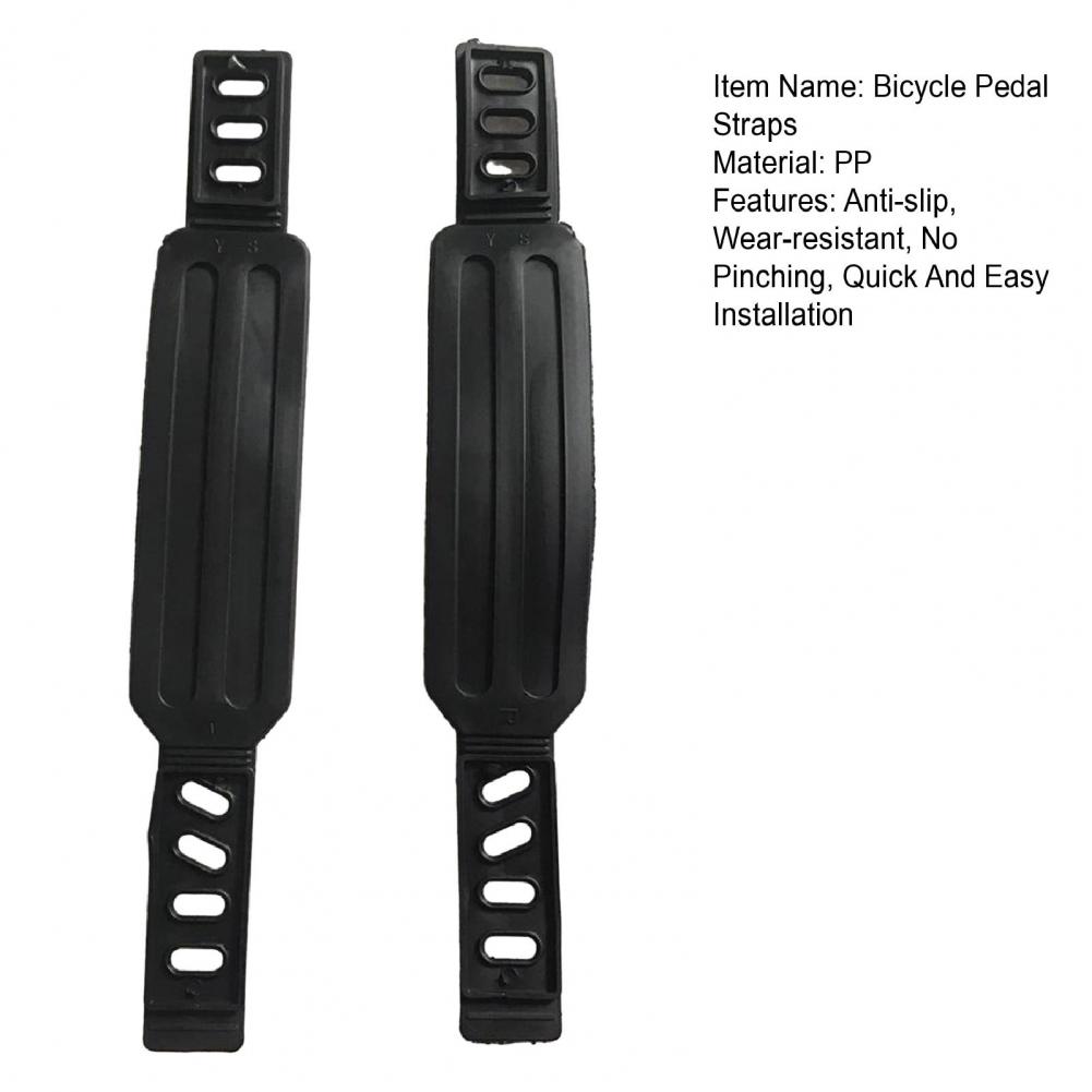 Title 16, 1 Pair Exercise Bike Pedal Belts Bicycle Pedal ...