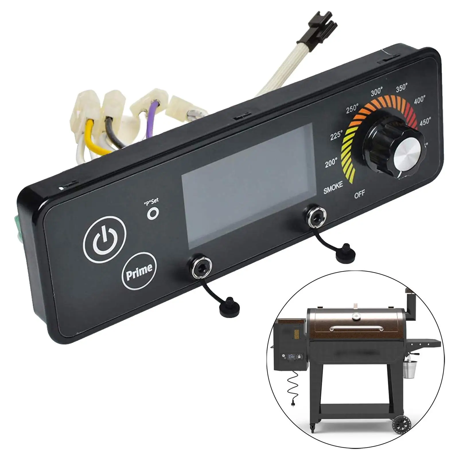 BBQ Digital Replacement Protable W/ LCD Display Temperature Controller Replacement for Oven BBQ Accessories
