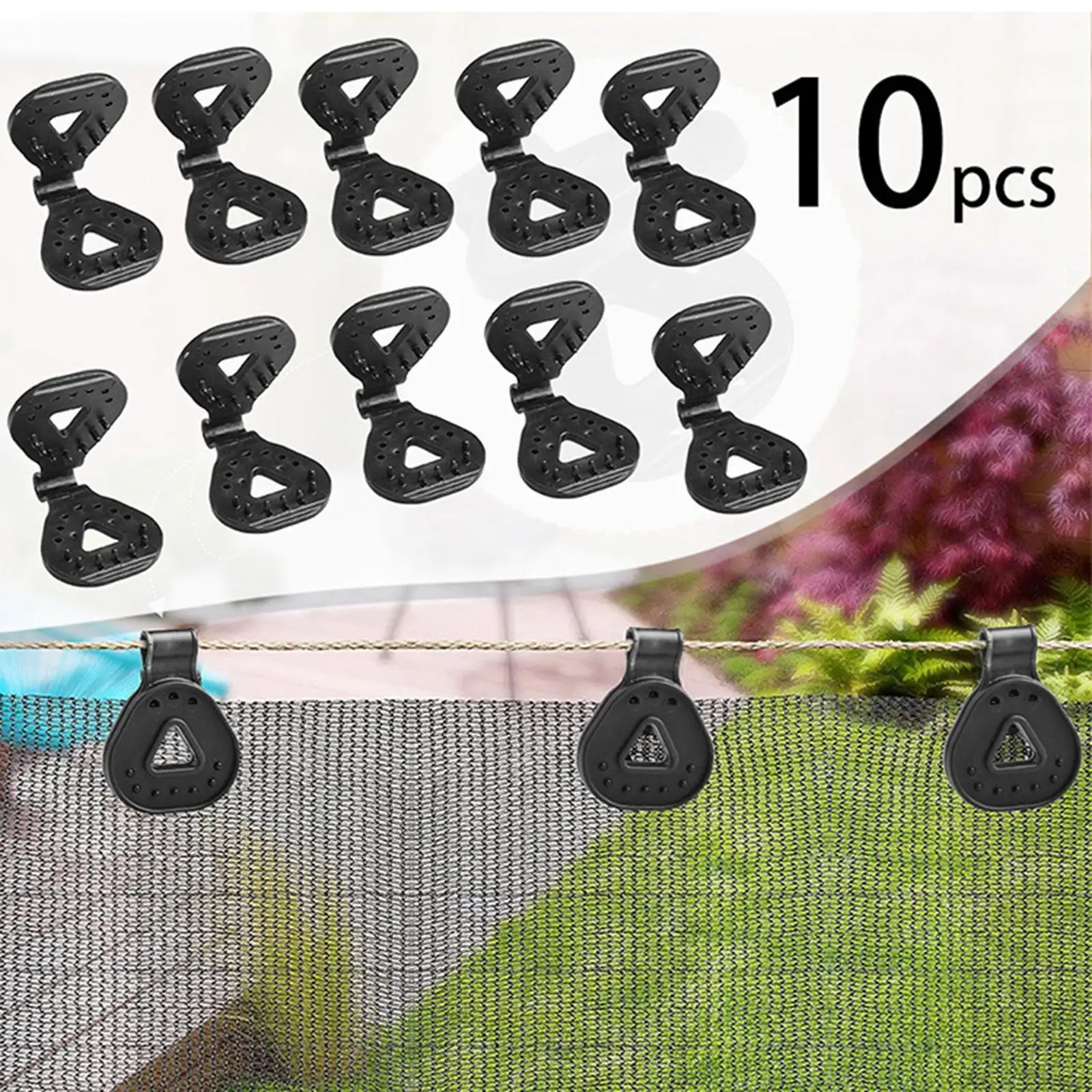 10/20 Pcs Tarp Clips, Tent Tarpaulin Clamps for Holding Up Tarp, Canopy Car Cover  Boat Cover Temporary Projector Screen