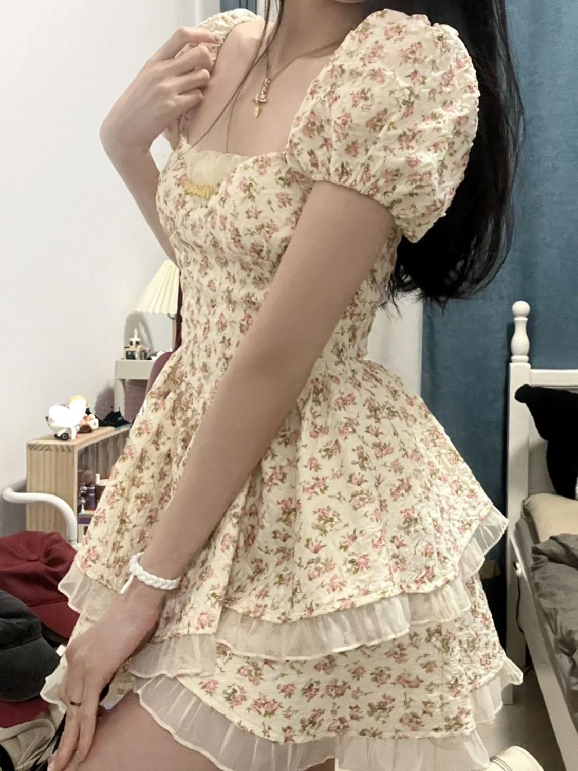 estilo princesa Lolita, doce garota estética chique