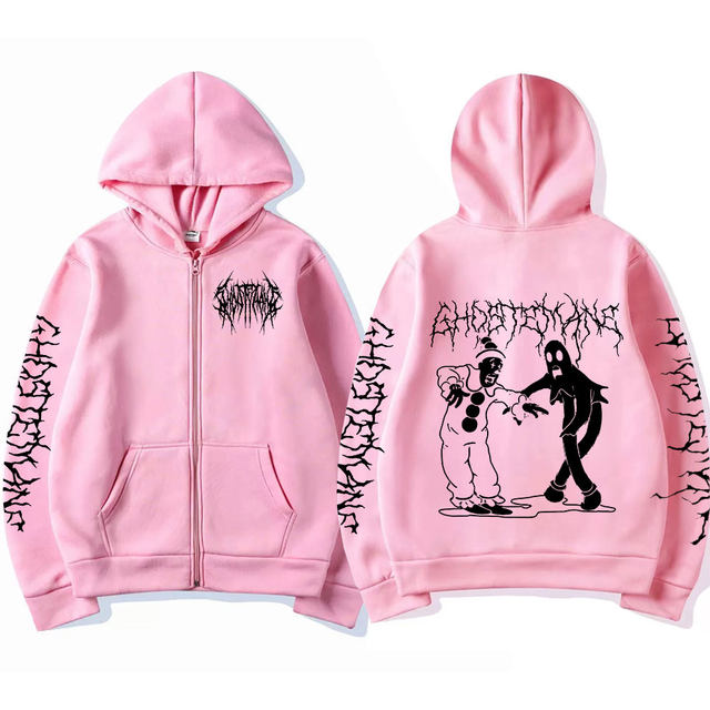 L Death Note Streetwear Zip Hoodie Jacket - AnimeBape