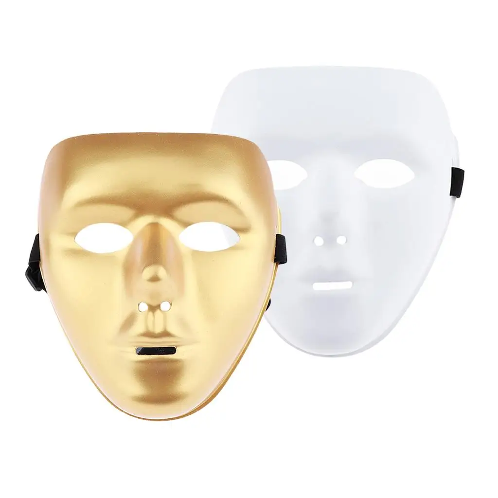 Phantom Mask White Face Jabbawockeez Mask Costume Halloween Party Favor Mask