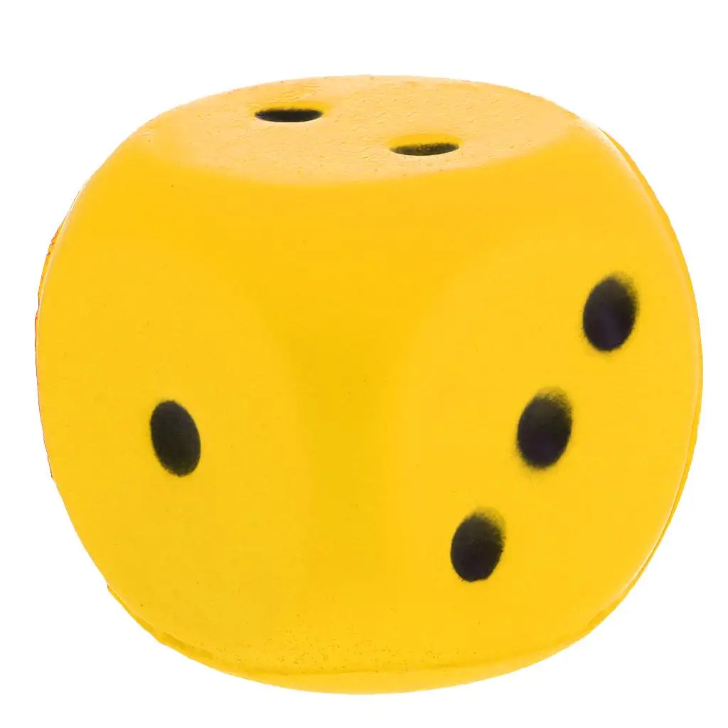 Sponge Dice Foam Dot Dice Playing Dice for Children Teaching Education Toy