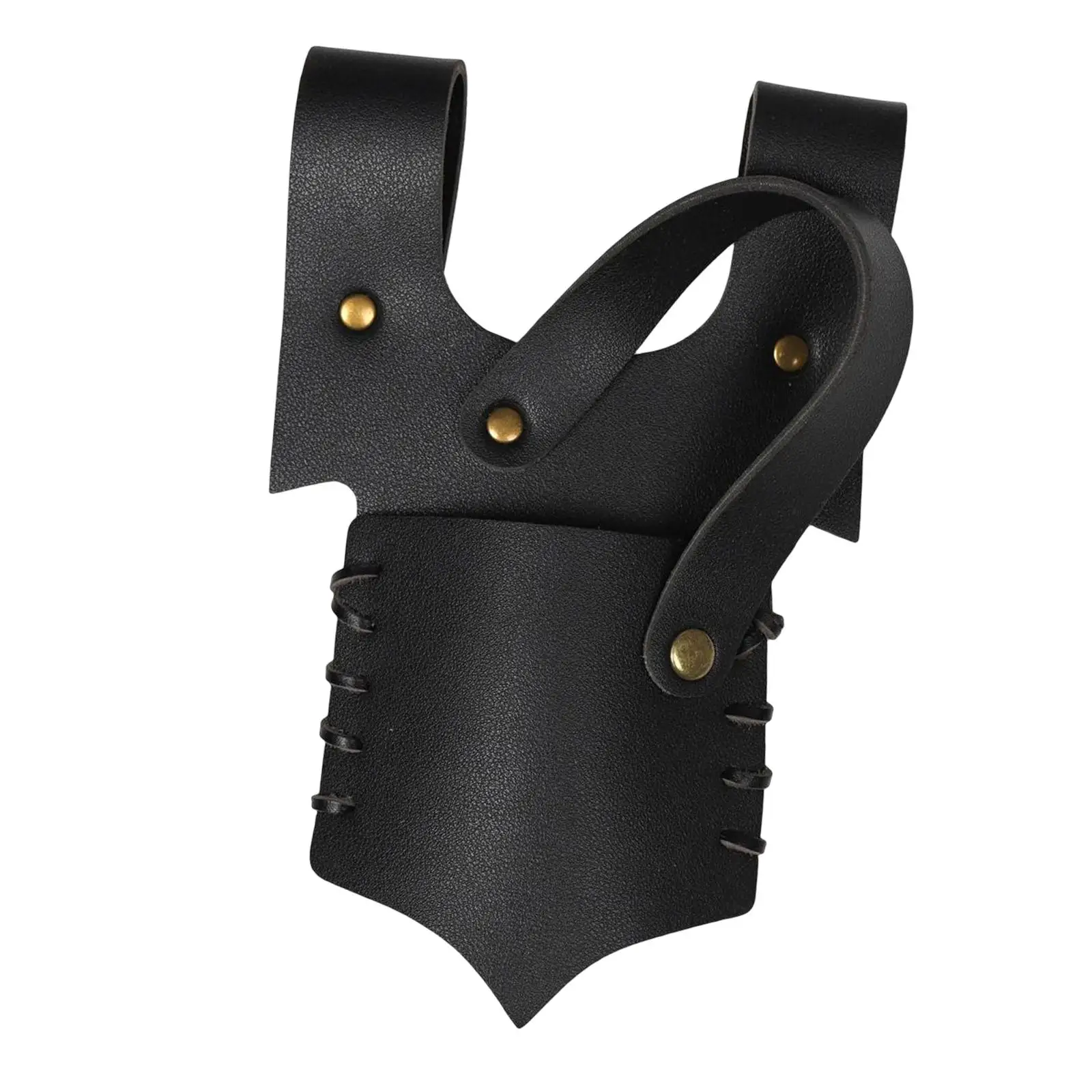 Medieval Leather Strap  Holder  Sheath Retro Style Durable Scabbard for Stage Performances Role Playing Cosplay