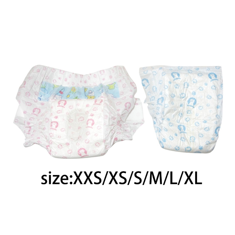 Title 3, 12 Pieces Female Male Dog Diapers Highly Absorb...