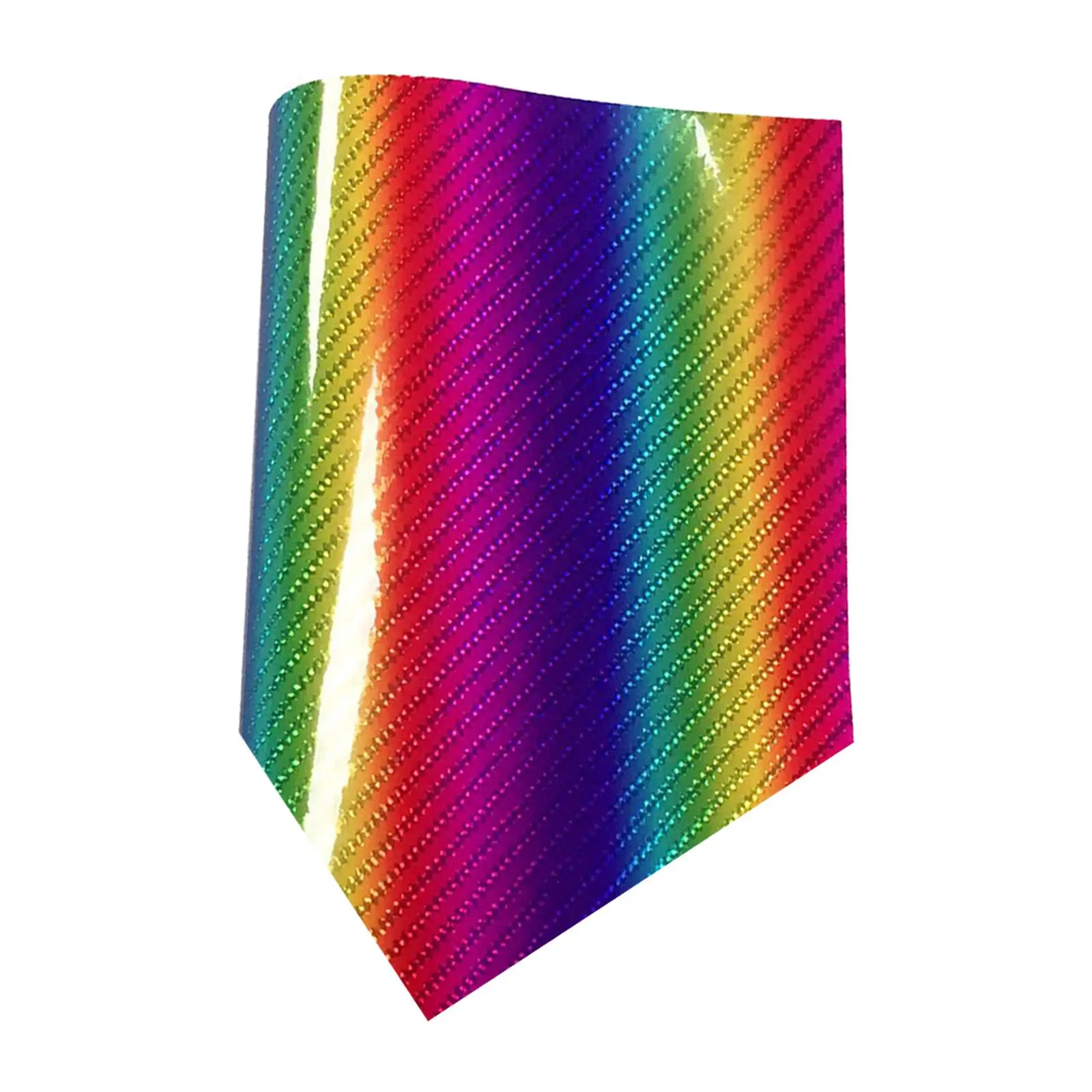Rainbow Gradient Heat Transfer Vinyl Hot Press for Bags Decoration Supplies