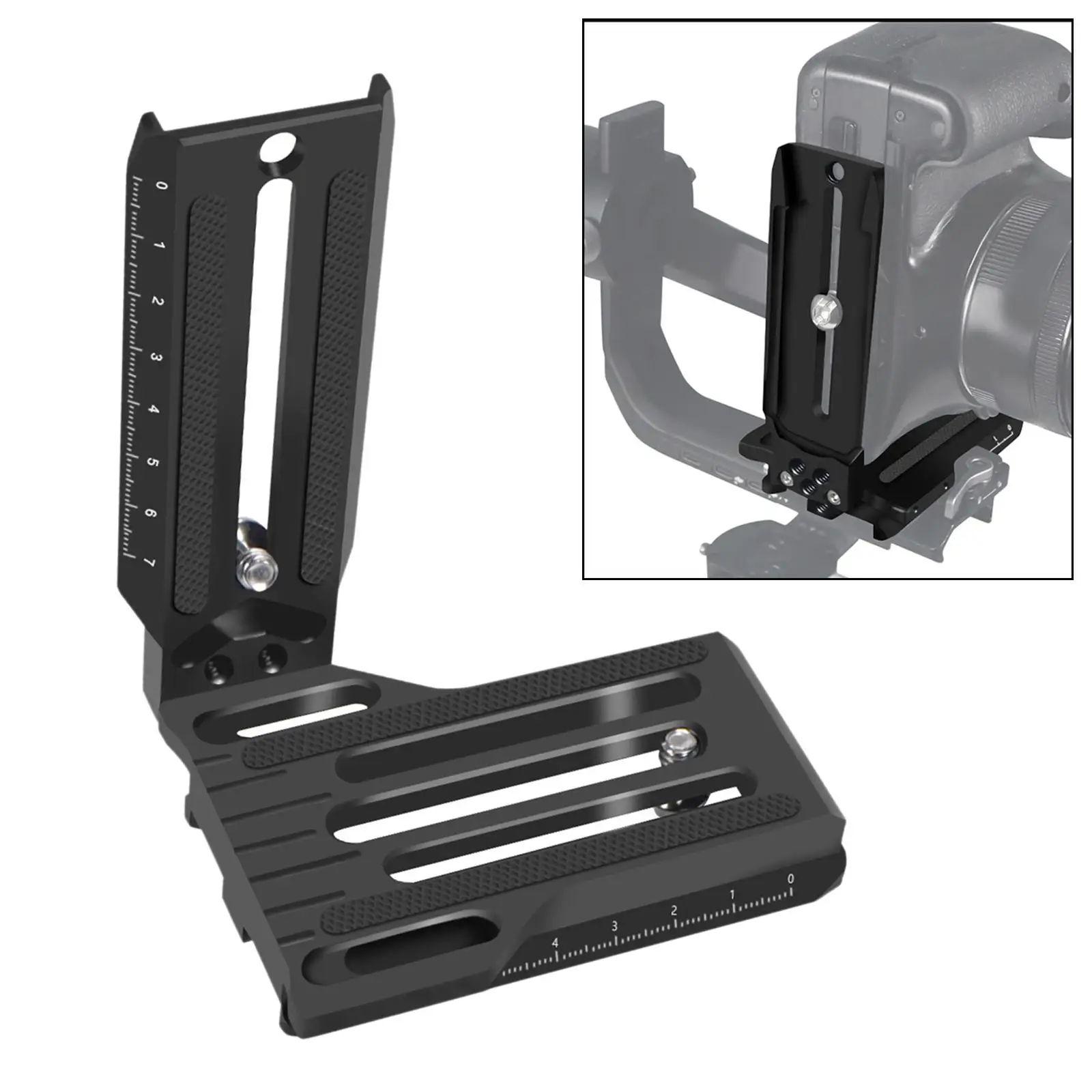  Vertical Camera Bracket Grip Lightweight Extender  Standard Board Adapter