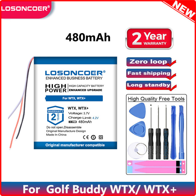 Aliexpress Golf Buddy Wtx Battery Replacement 480mAh Smart