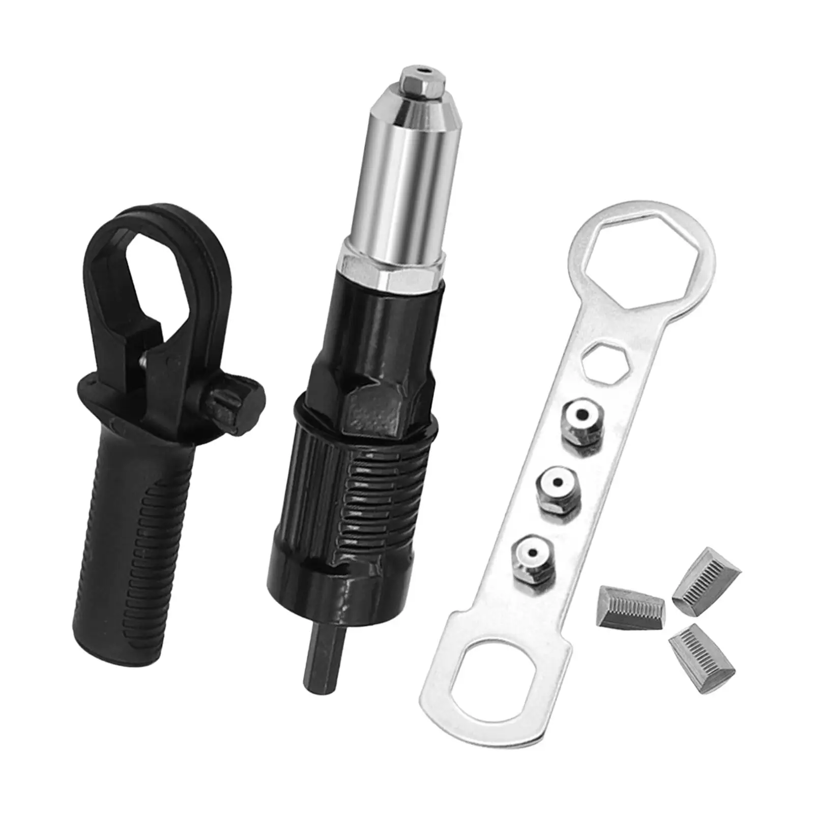 Rivet Connector Attachments Accessories Electric Rivet Nut Adapter Riveting Machine Adapter Core Pulling Riveting Adapter