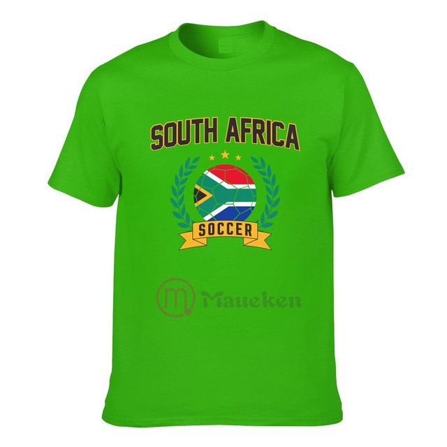 Dabbing Poodle Dog South Africa Soccer Fans Jersey Football Premium T-Shirt  - MCK Sporting Shop