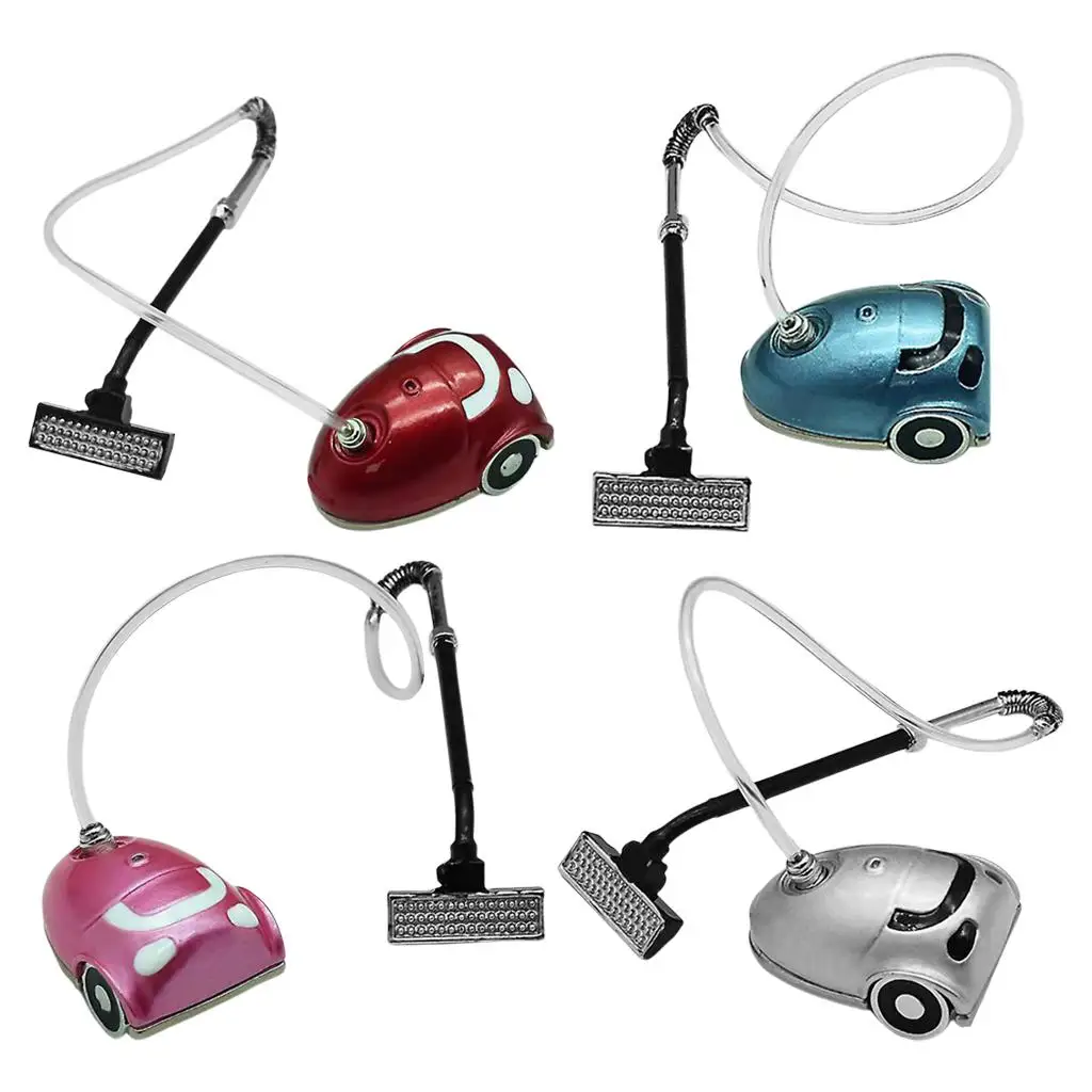 Miniature Dolls House Vacuum Cleaner Decor Pretend :12 Dollhouse Accessory Cleaning Tools Housework  Toys