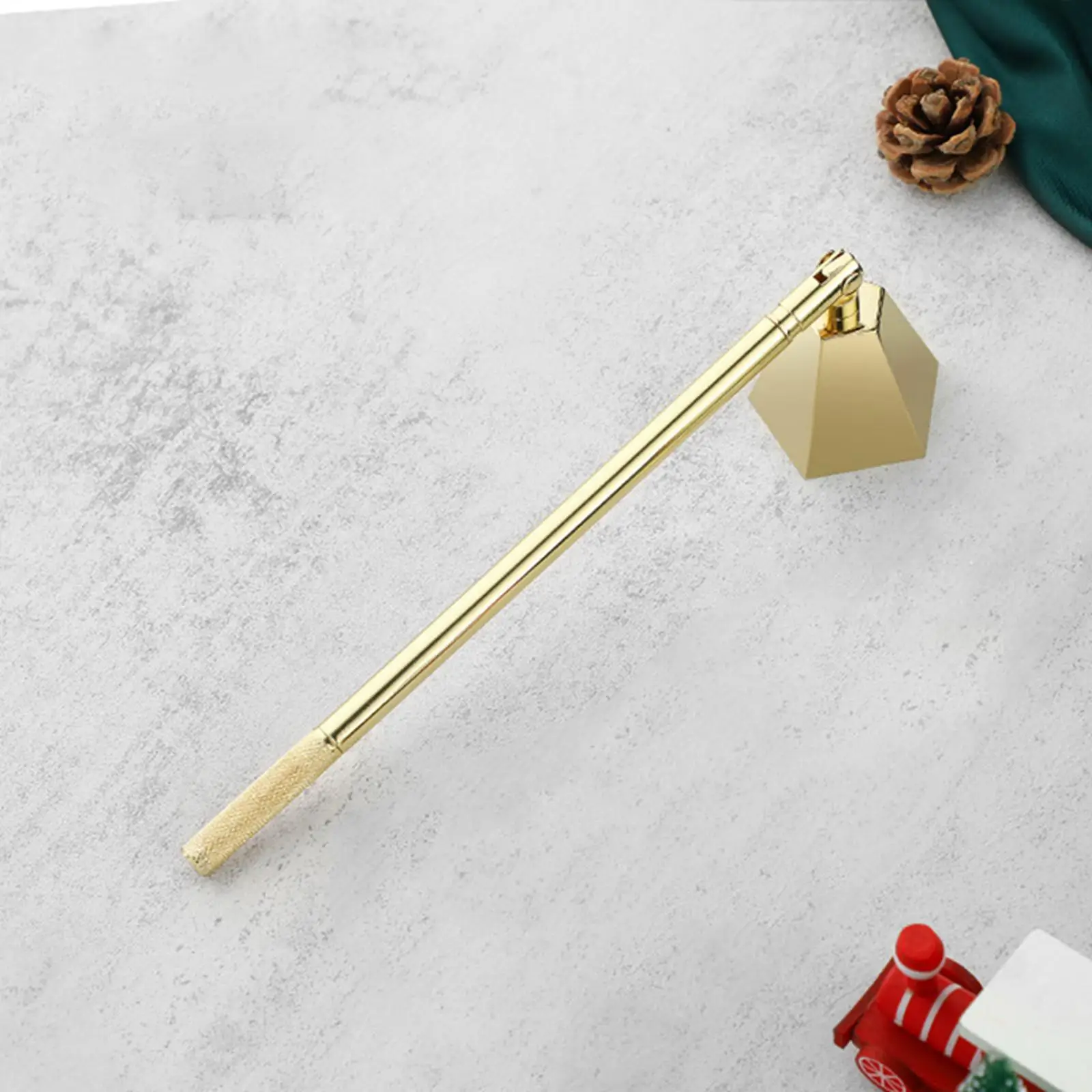 Candle Snuffer Candle Wick Cover Wick Flame Snuffer Extinguish Tool with Long Handle Tool for Party Holiday Thanksgiving Decor