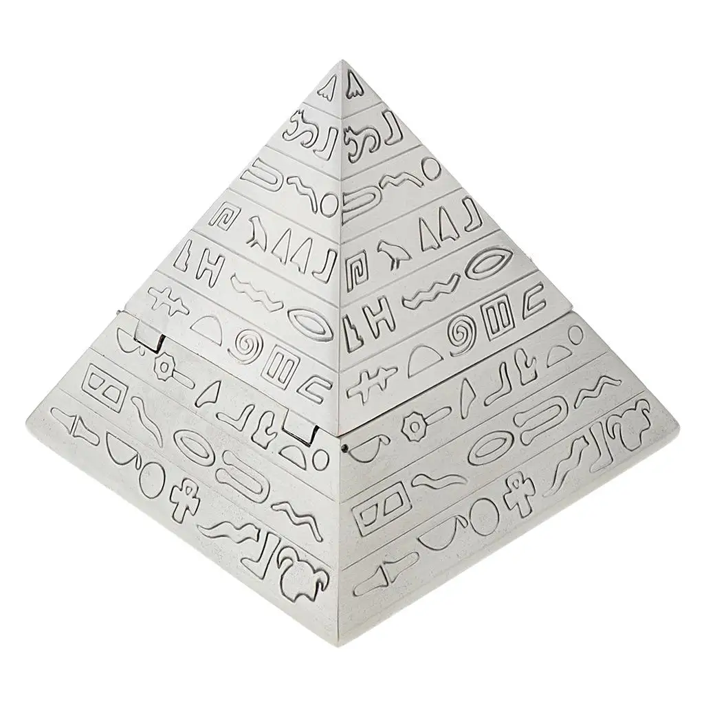Money Box Home Decor Children Toy Creative Cartoon Pyramid Piggy 