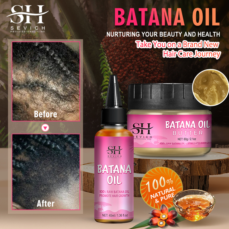 Best of 100% Batana Hair Fast Growth Oil Set African Crazy Traction Alopecia Batana Hair Mask Anti Hair Break Hair Regrowth Treatment Reviews & Tips