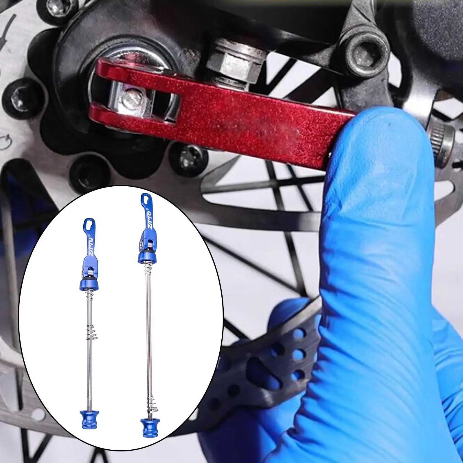 Lightweight Bike Quick Release Skewer MTB QR Skewers Bolt Wheel Hub Parts