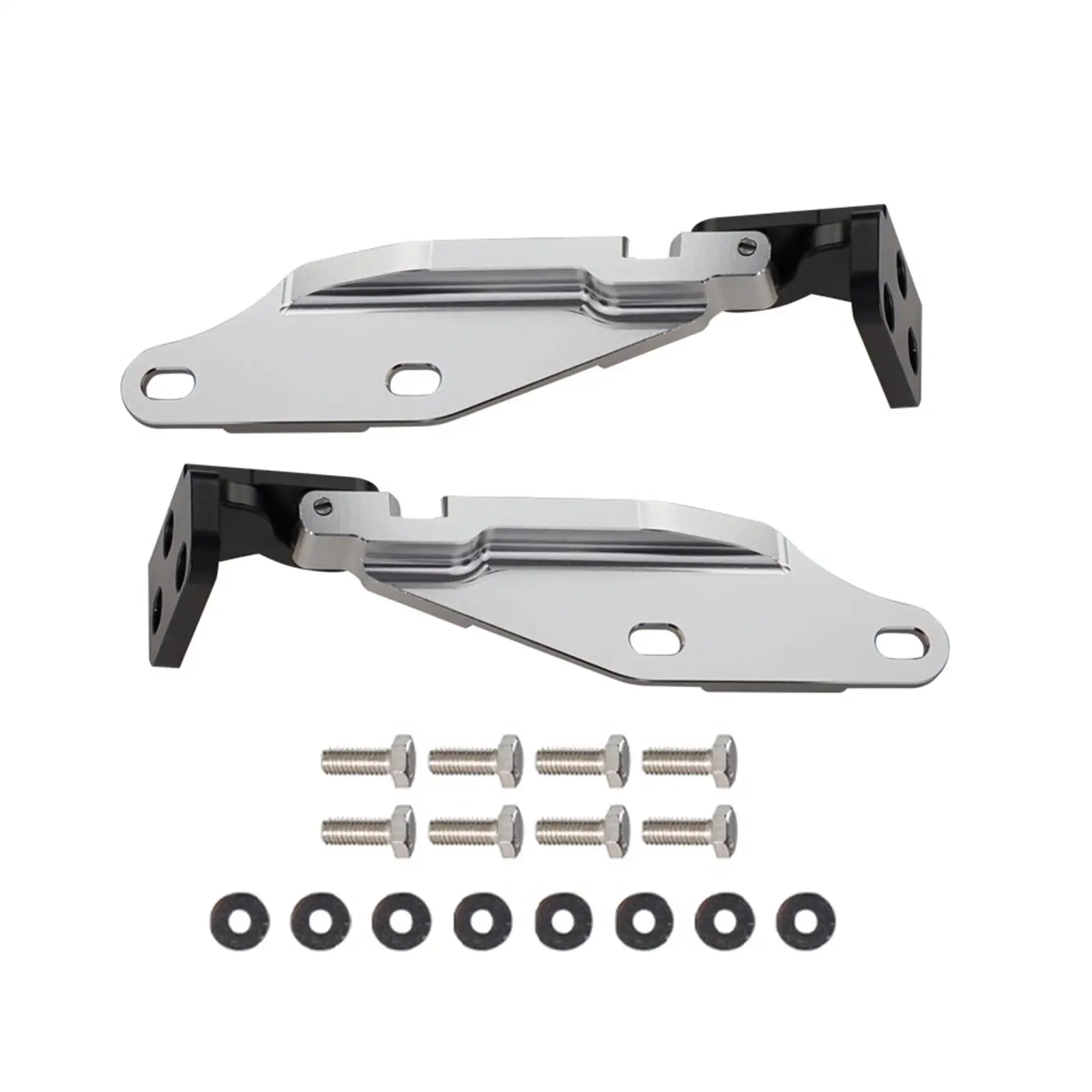 2 Pieces Quick Release Hood Hinge Car Easy Installation with Screws Gaskets