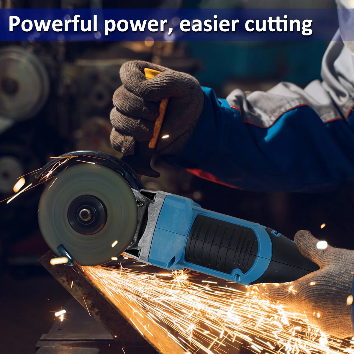 Title 1, 18V Cordless Angle Grinder High Power Cut-Off K...