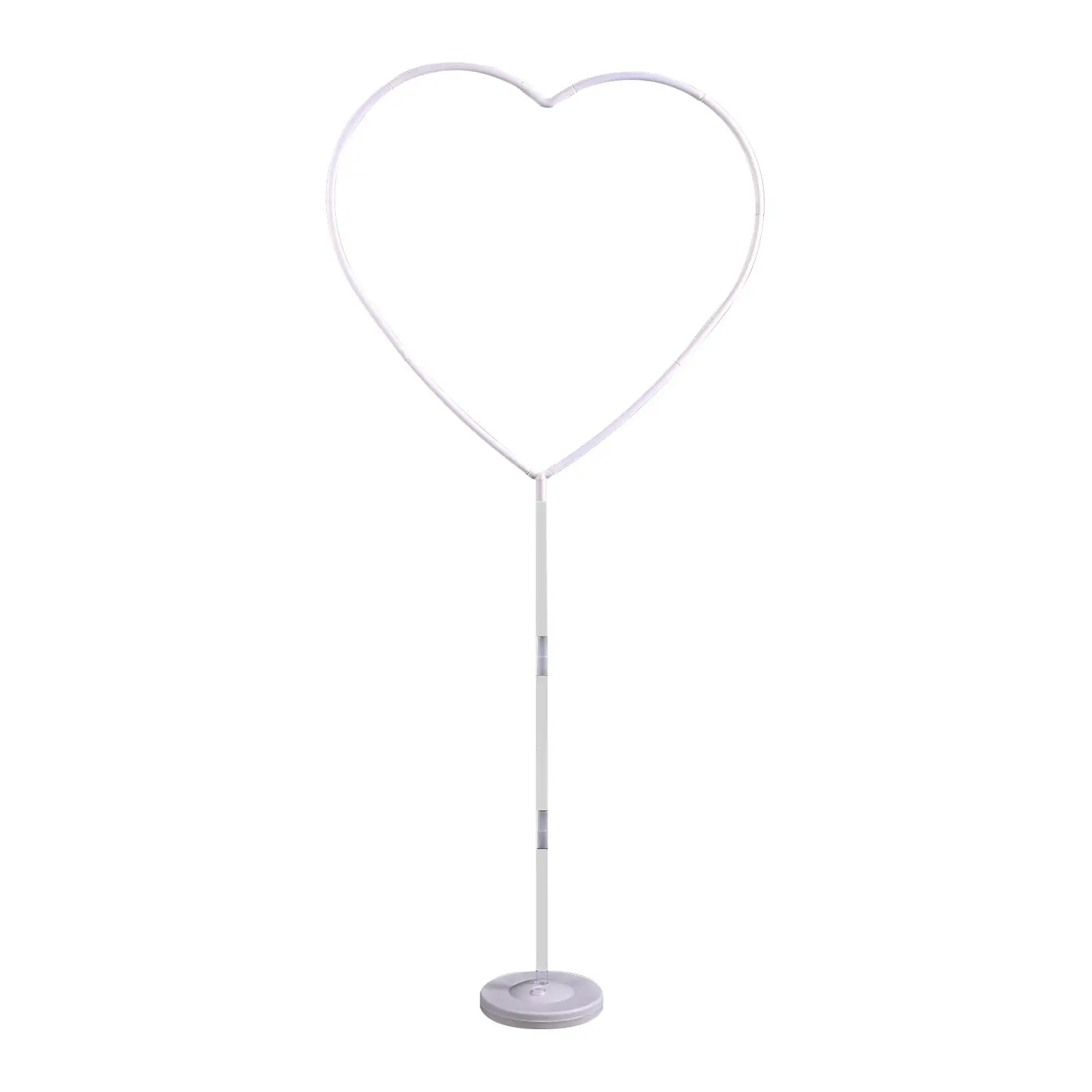 Heart Shaped Balloon Arch Stand Frame Display Kit for Wedding Decoration