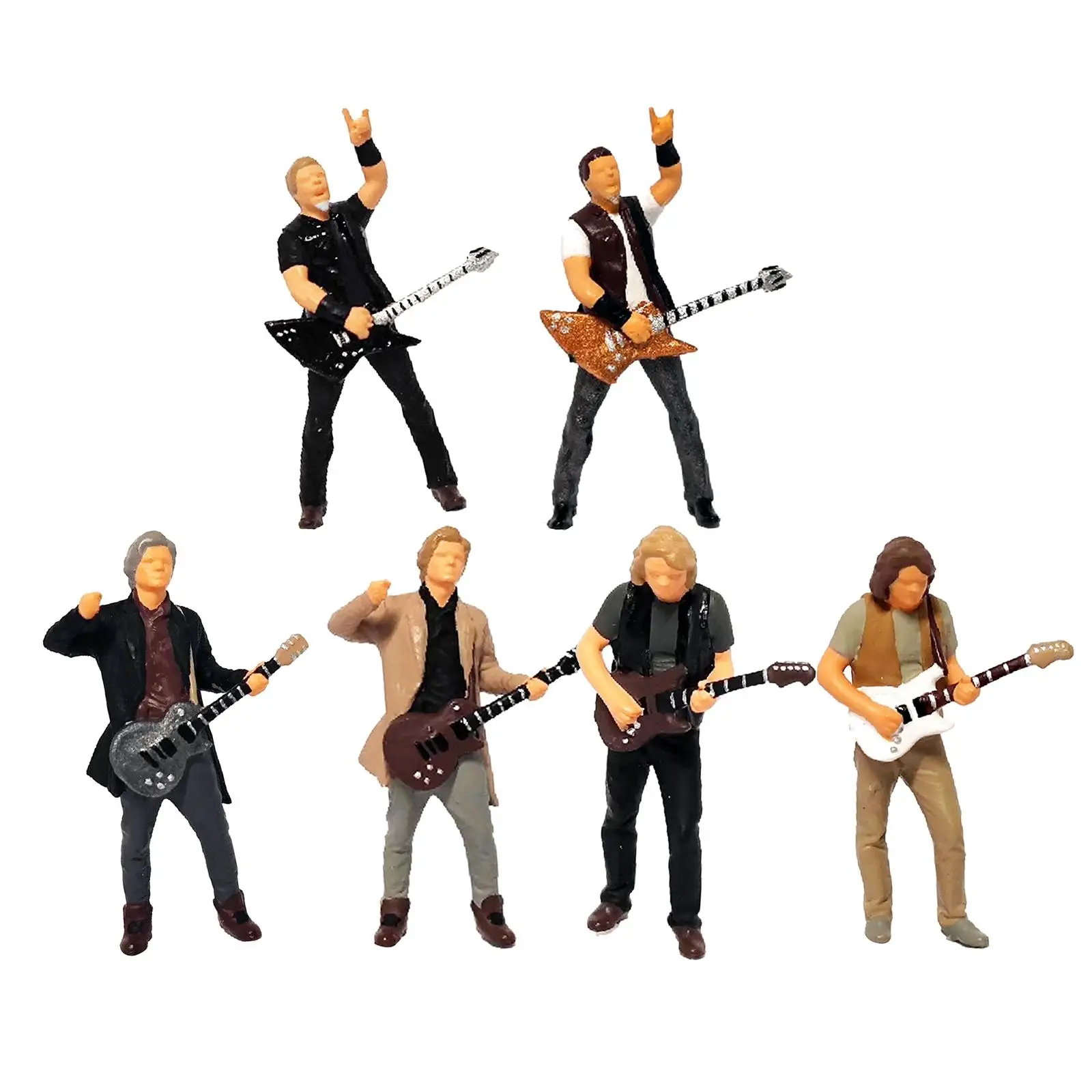 1/64 Male Singer Figure   Collections DIY Projects S Scale Layout