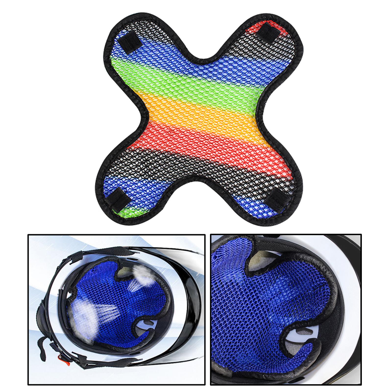 Motorcycle Helmet Nets Cushion Heat Insulation Lining Protection Pad Fits for Riding