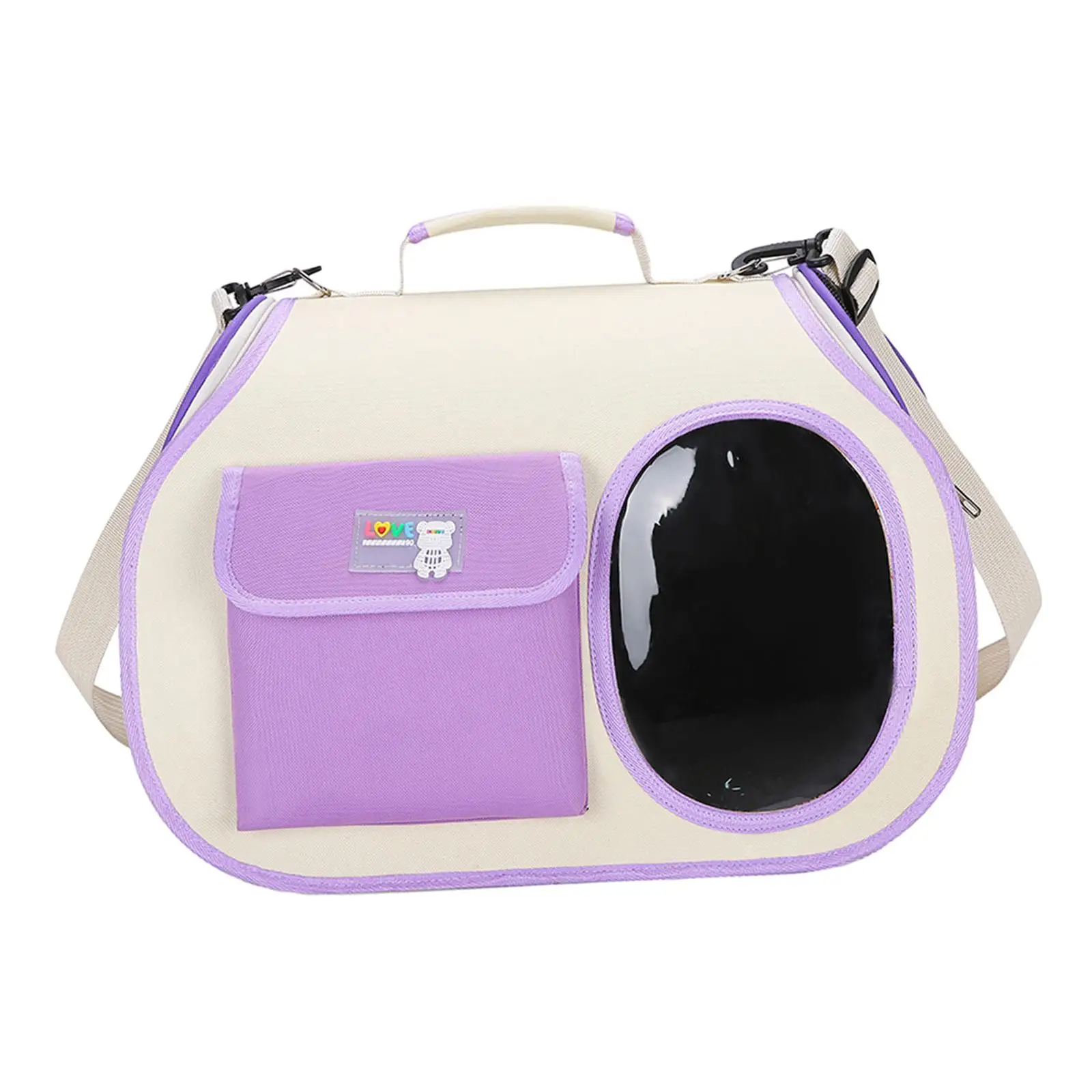 Shoulder Travel Bag Carrying Handbag Carrying Handle Dog Cat Pets Carrier