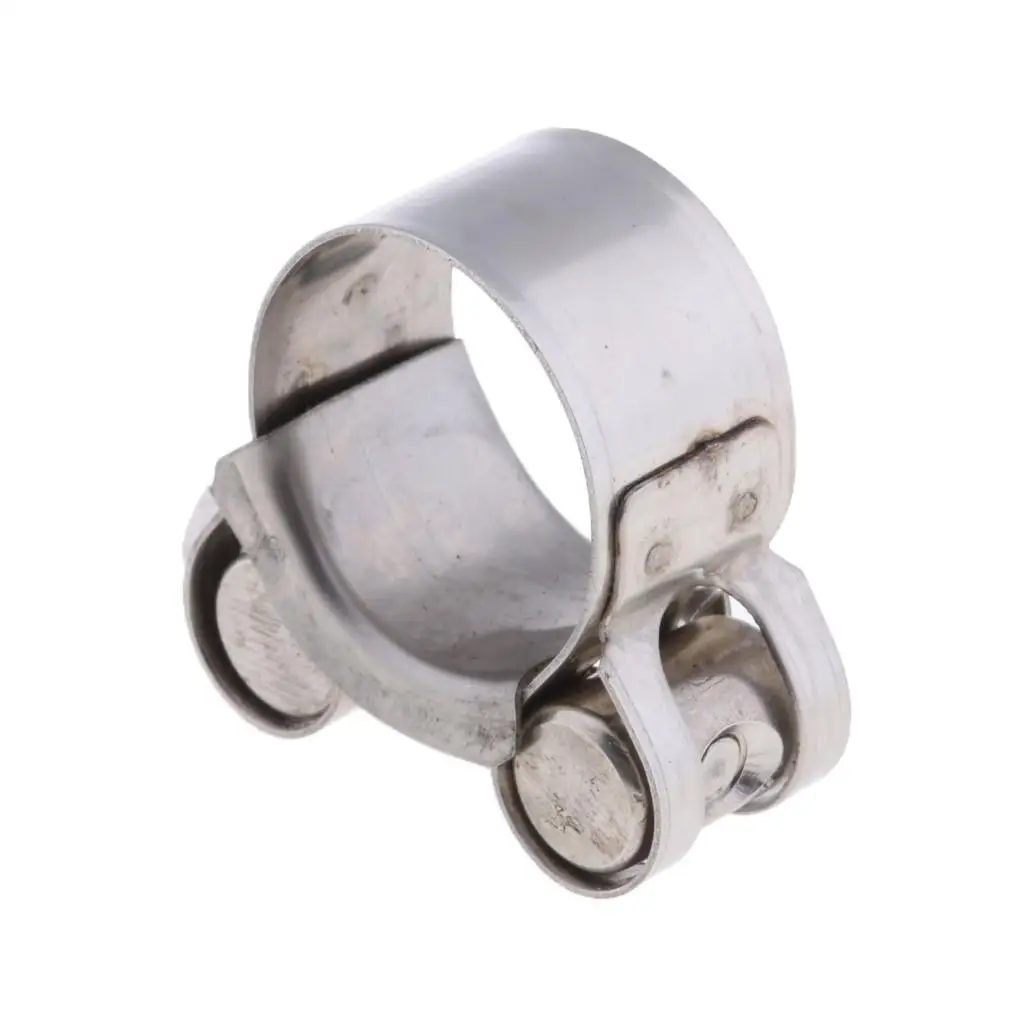 Stainless Steel Motorcycle Exhaust Pipe   Clamp (26-28mm)