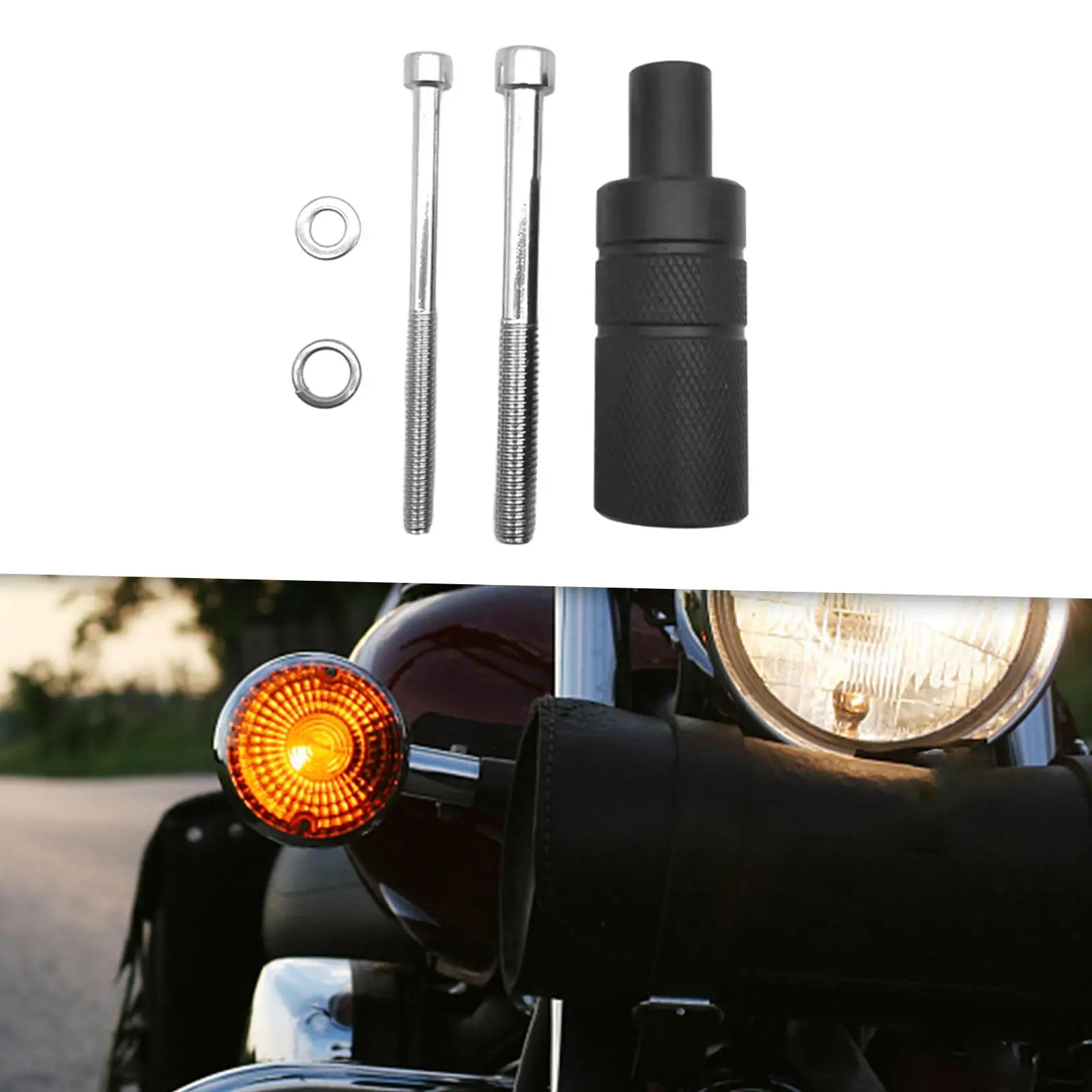 Motorcycle Headlight Fender Mounting Bracket Frosted Surface Multipurpose Automotive Spare Parts Easily Install Aluminum Holder