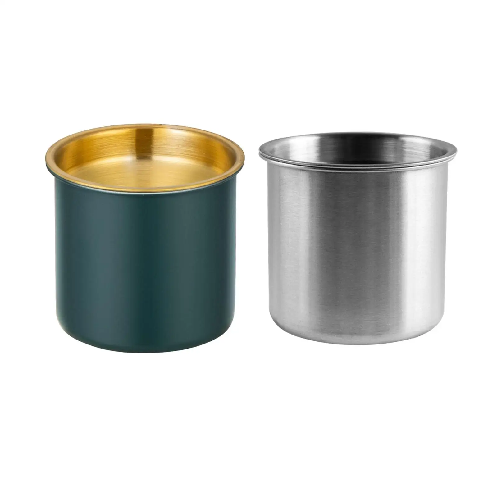 Large Ashtray Stainless Steel Funnel Design Cigarette Ashtray Cigarette Butt Container for Smokers Outside Patio Garden Office