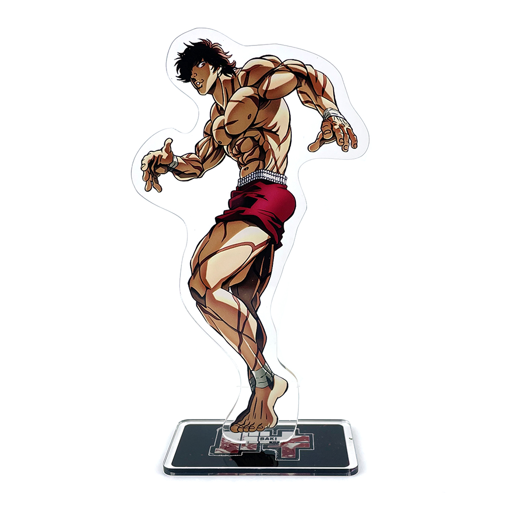 Baki Hanma Acrylic Figure 15 CM Anime Decoration 3D Vision