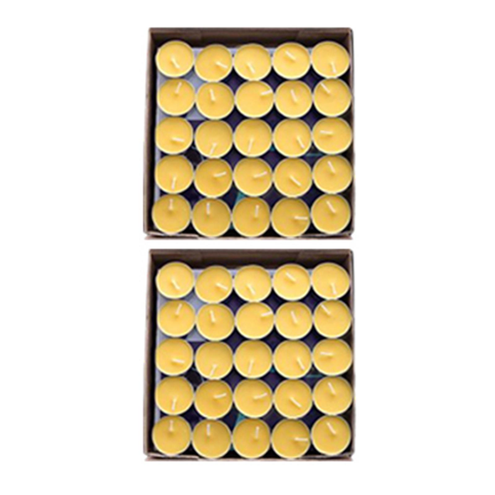 Candles Decorations Clean Burn Buddhism Smokeless Ghee Butter Lamps Crafts Tealight for Church New Year Ceremonies Rituals