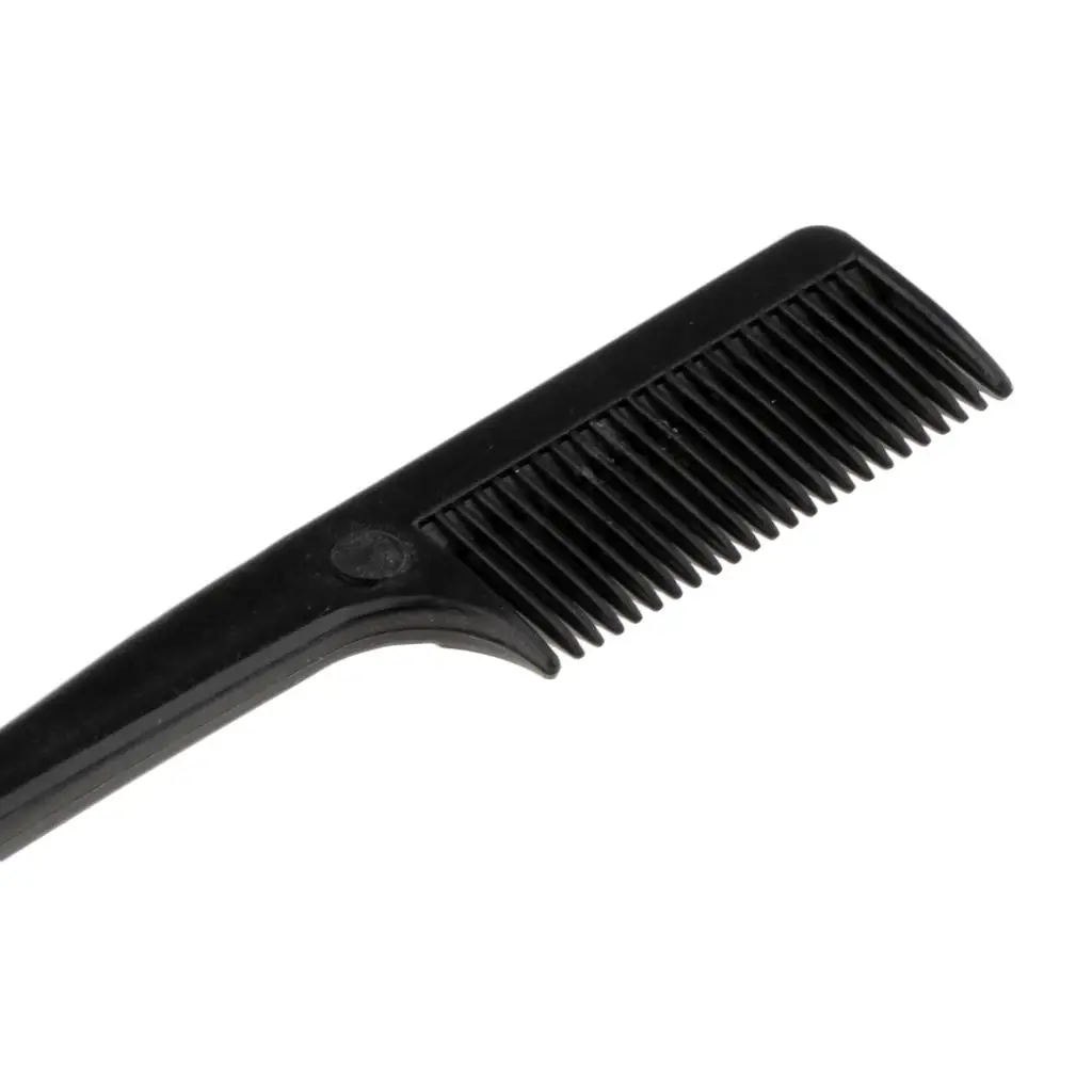 3x  Inch Double  Brush Comb Edge Control Travel Hairbrush