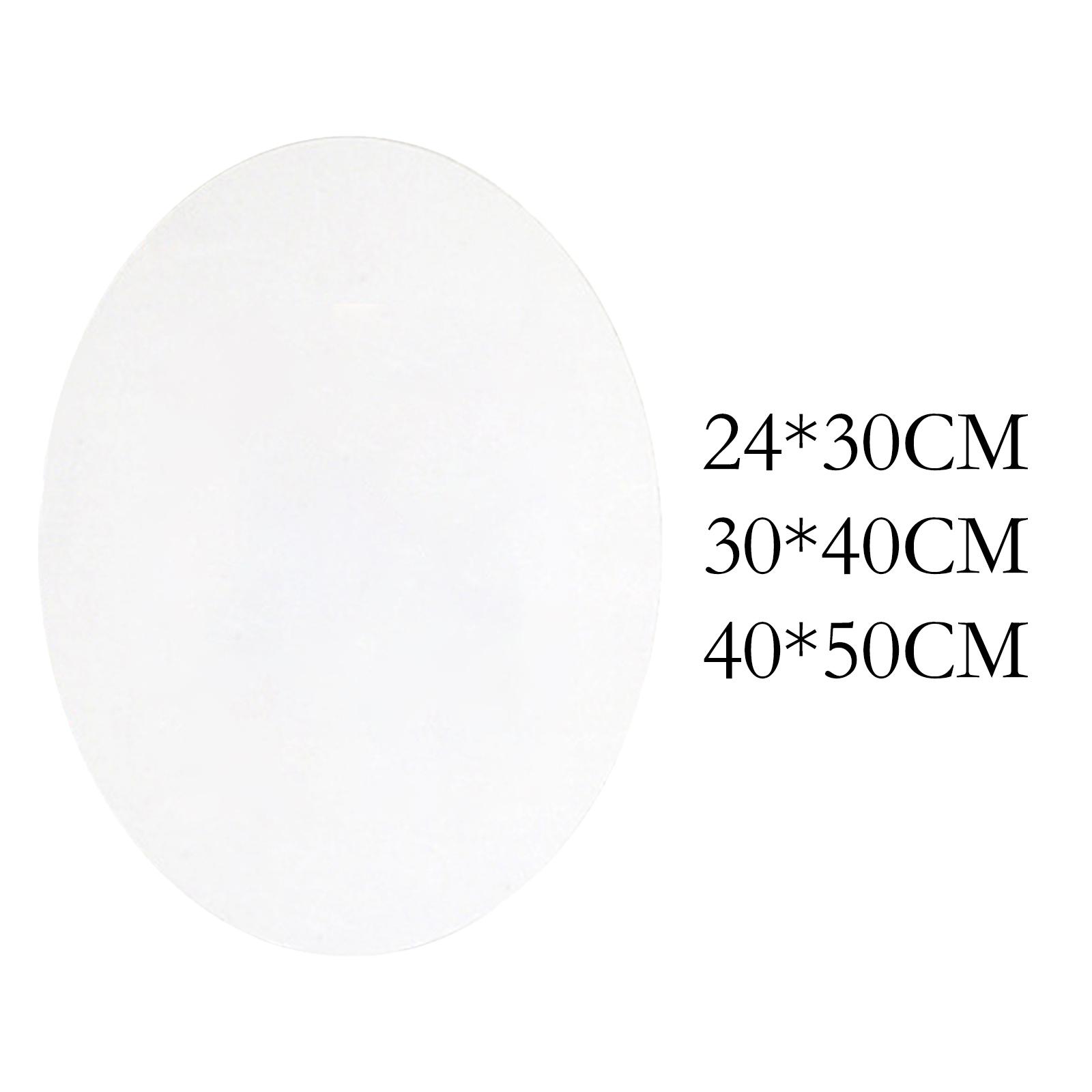 Round Canvas for Painting, Pre Stretched Cotton Canvas Boards, Circle Shaped Art Canvas Panels for Acrylic Oil Painting