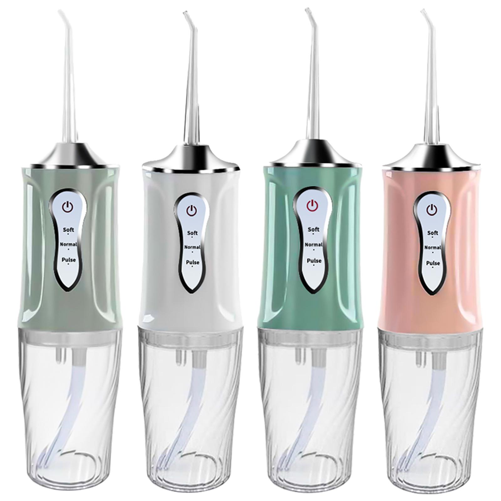 Oral Irrigator Cordless Flossing Nozzles for Care Gums