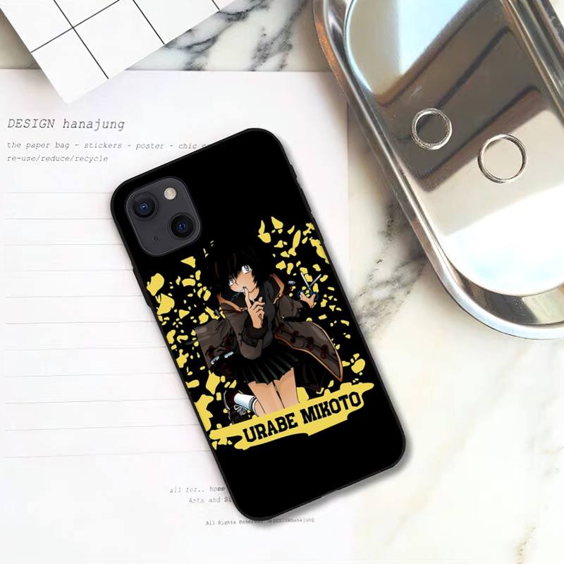 iphone 11 Pro Max phone case Mysterious Girlfriend X Urabe Mikoto Phone Case For iPhone 11 12 Mini 13 Pro XS Max X 8 7 6s Plus 5 SE XR Shell best iphone 11 Pro Max case